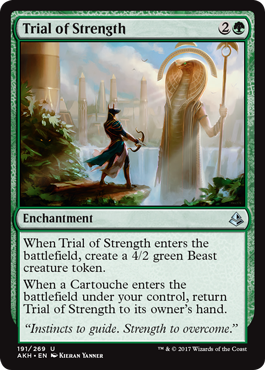 Trial of Strength (Amonkhet) Medium Play