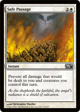 Safe Passage (Magic 2013 Core Set) Heavy Play