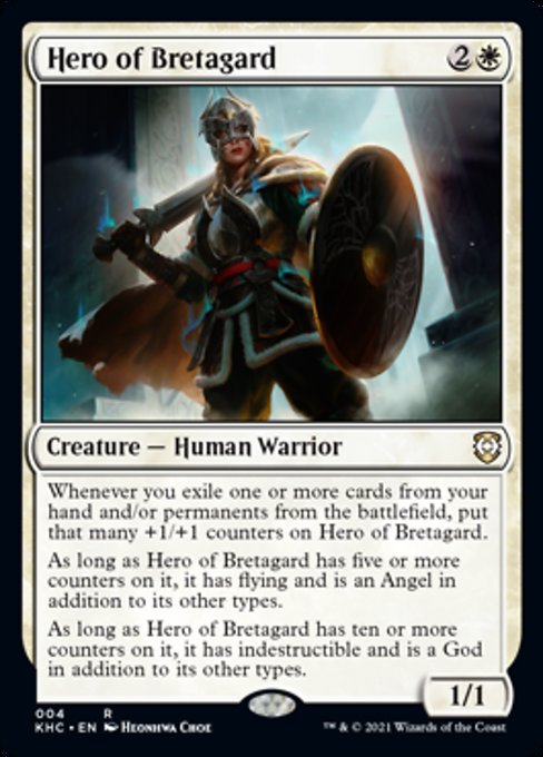 Hero of Bretagard (Commander 2021 Kaldheim) Near Mint