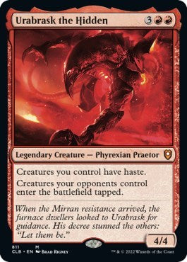 Urabrask the Hidden (Commander Legends: Battle for Baldur's Gate) Near Mint