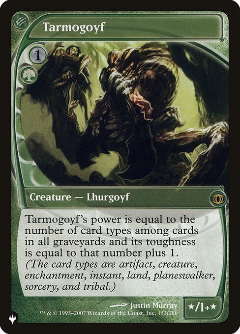 Tarmogoyf (The List) Near Mint