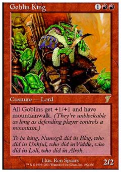 Goblin King (7th Edition) Medium Play