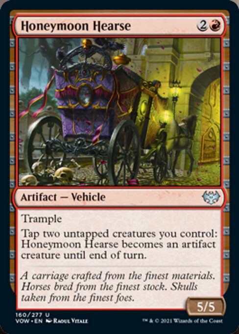 Honeymoon Hearse (Innistrad: Crimson Vow) Near Mint