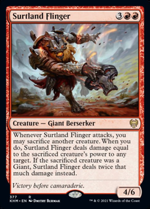 Surtland Flinger (Kaldheim) Light Play