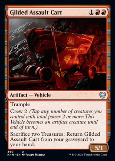 Gilded Assault Cart (Kaldheim) Near Mint