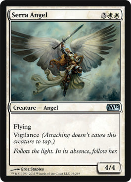 Serra Angel (Magic 2012 Core Set) Near Mint