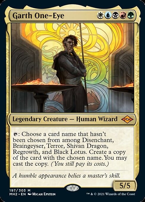 Garth One-Eye (Modern Horizons 2) Near Mint