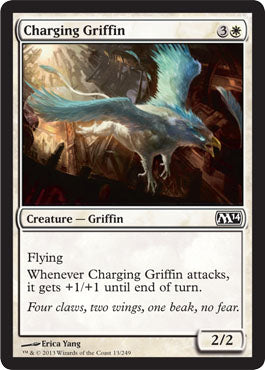 Charging Griffin (Magic 2014 Core Set) Near Mint