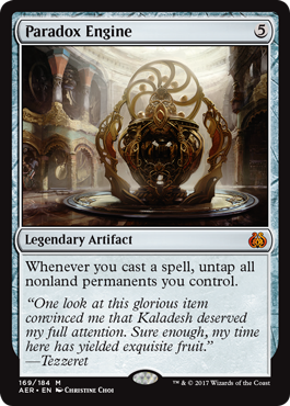Paradox Engine (Aether Revolt) Near Mint Foil