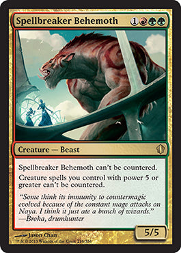 Spellbreaker Behemoth (Commander 2013 Edition) Medium Play