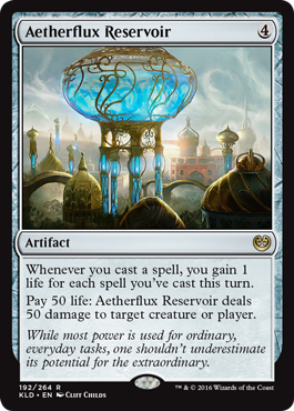 Aetherflux Reservoir (Kaladesh) Medium Play