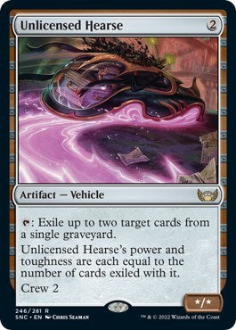 Unlicensed Hearse (Streets of New Capenna) Near Mint
