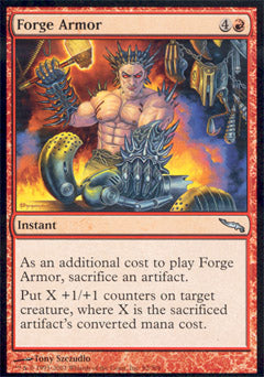 Forge Armor (Mirrodin) Medium Play