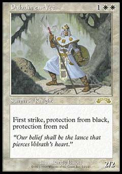 Paladin en-Vec (Exodus) Heavy Play
