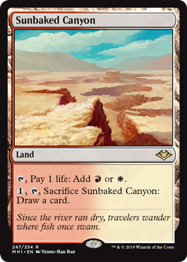 Sunbaked Canyon (Modern Horizons) Near Mint