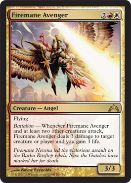 Firemane Avenger (Gatecrash) Light Play Foil