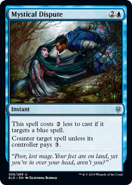 Mystical Dispute (Throne of Eldraine) Near Mint Foil