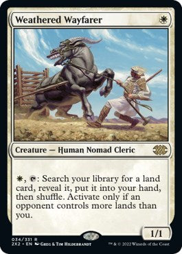 Weathered Wayfarer (Double Masters 2022) Light Play