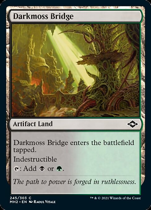 Darkmoss Bridge (Modern Horizons 2) Light Play Foil