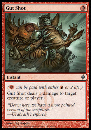 Gut Shot (New Phyrexia) Light Play