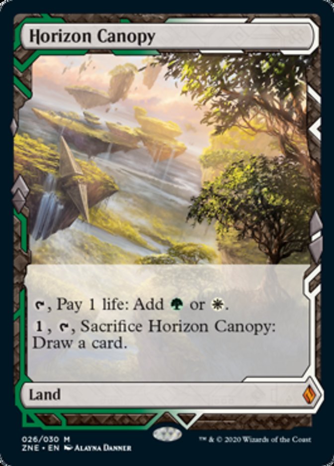 Horizon Canopy (Zendikar Rising Expeditions) Near Mint Foil