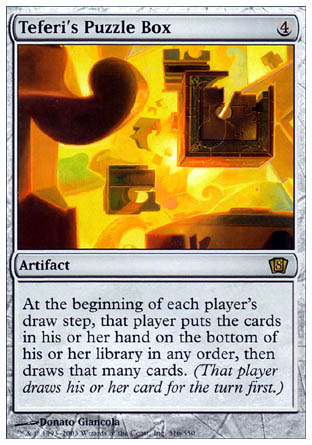 Teferi's Puzzle Box (8th Edition) Medium Play
