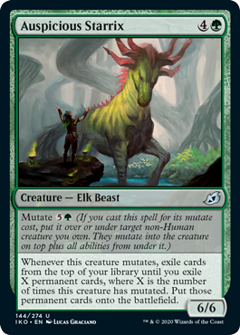 Auspicious Starrix (Ikoria: Lair of Behemoths) Near Mint