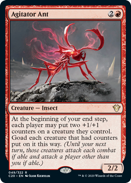 Agitator Ant (Commander 2020 Ikoria) Light Play