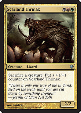 Scarland Thrinax (Commander 2013 Edition) Near Mint