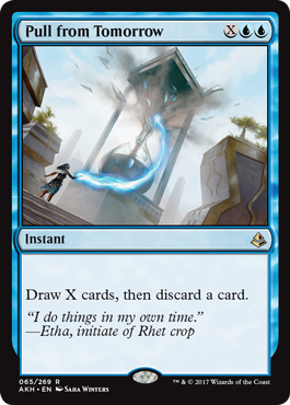 Pull from Tomorrow (Amonkhet) Medium Play