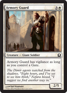 Armory Guard (Return to Ravnica) Light Play