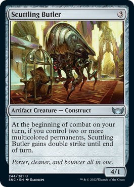 Scuttling Butler (Streets of New Capenna) Near Mint Foil