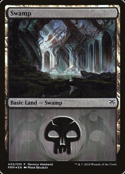 Swamp - Dimir (A02) (Promos: Launch Party and Release Event) Light Play Foil