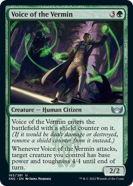 Voice of the Vermin (Streets of New Capenna) Near Mint Foil