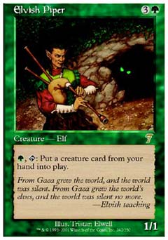 Elvish Piper (7th Edition) Near Mint