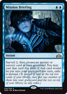 Mission Briefing (Guilds of Ravnica) Near Mint