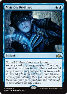 Mission Briefing (Guilds of Ravnica) Medium Play
