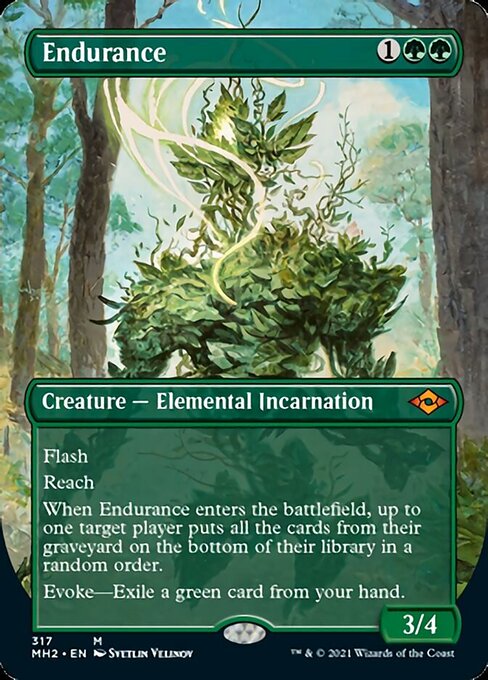 Endurance (Borderless) (Modern Horizons 2) Near Mint Foil