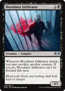 Bloodmist Infiltrator (Ravnica Allegiance) Medium Play