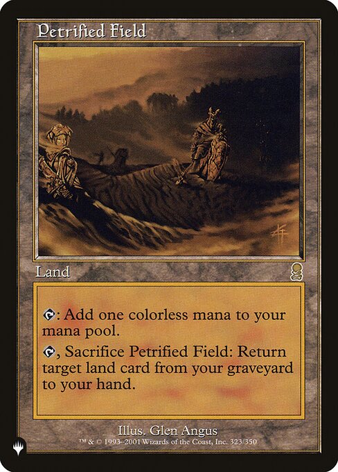 Petrified Field (The List) Near Mint