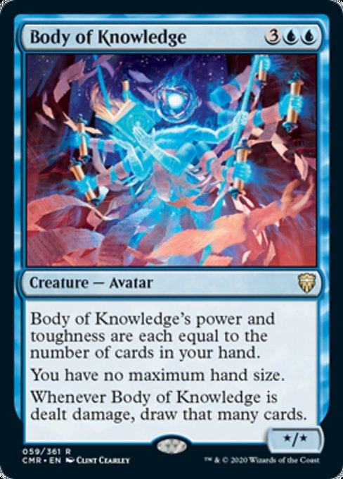 Body of Knowledge (Commander Legends) Medium Play