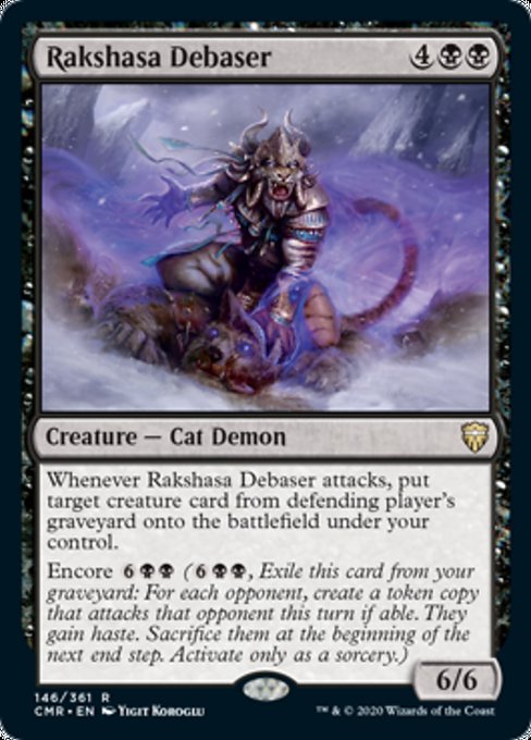Rakshasa Debaser (Commander Legends) Light Play