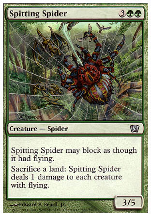 Spitting Spider (8th Edition) Medium Play