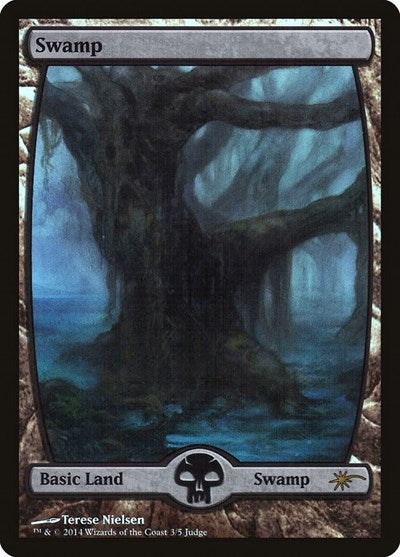 Swamp - Full Art (Promos: Judge) Light Play Foil