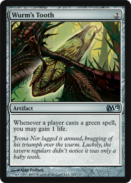 Wurm's Tooth (Magic 2012 Core Set) Medium Play