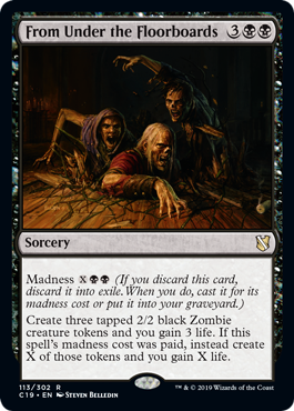 From Under the Floorboards (Commander 2019) Near Mint