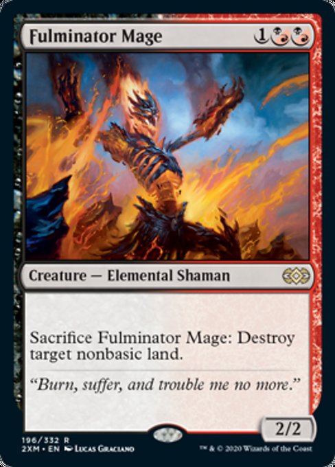 Fulminator Mage (Double Masters) Near Mint