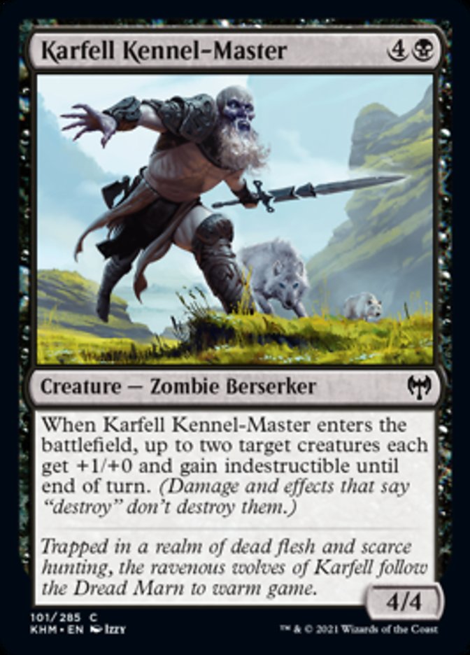 Karfell Kennel-Master (Kaldheim) Near Mint Foil