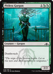 Pitiless Gorgon (Guilds of Ravnica) Near Mint