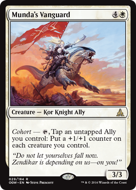 Munda's Vanguard (Oath of the Gatewatch) Medium Play